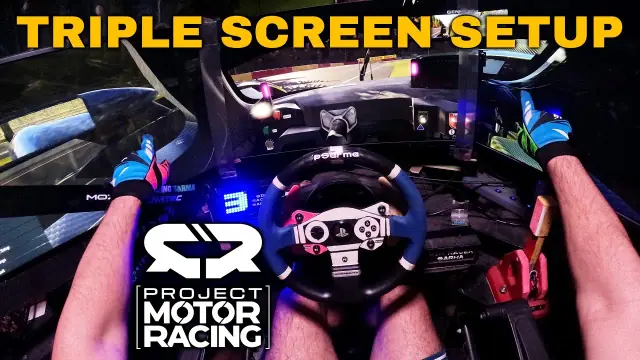 Project Motor Racing Triple Screen Setup and Fix Guide